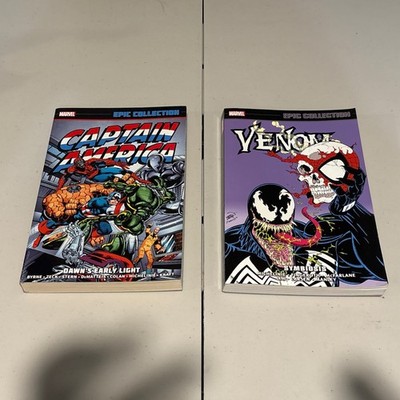 Venom Epic Collection #1 (Marvel Comics 2020) And Captain America Vol 9