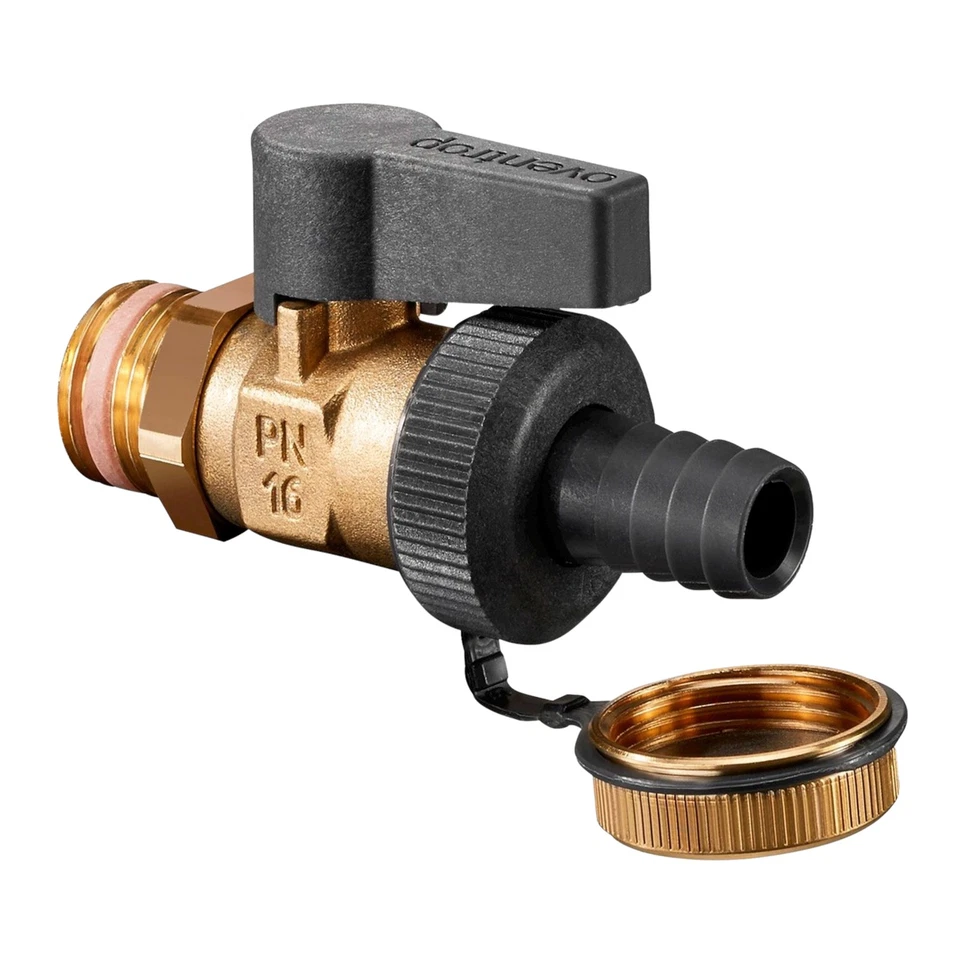 KFE Kugelhähne 1/2" Trinkwasser Heizung Kessel Füll + Entleerungshahn Oventrop - Bild 2 von 4