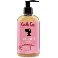 Curl Maker Defining Gel, Soft Hold   Textured, Curly Hair Moisture, Detangler...