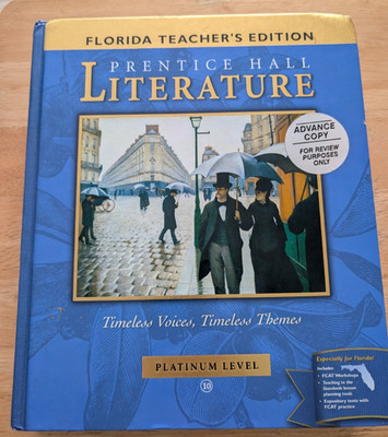 Prentice Hall Literature Timeless Voices, Timeless Themes Florida Teacher's...