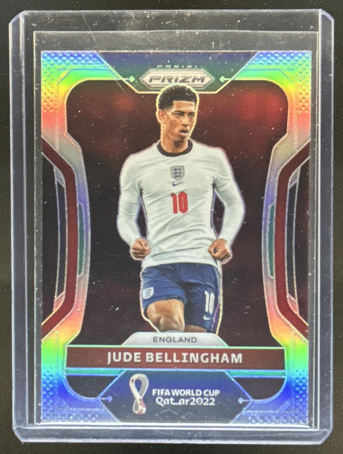 2022-23 Panini Prizm World Cup Jude Bellingham Silver #90 England
