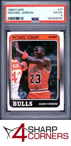 Jordan 1988 Fleer Jordan #17
