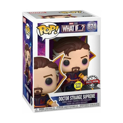 FUNKO POP! What If...? - Doctor Strange Supreme (Glows in the Dark) 874 - (##)