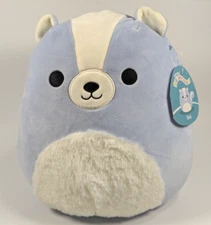 Original Squishmallows Sol The Blue Skunk 11" Plush 2024 New w/ Tag