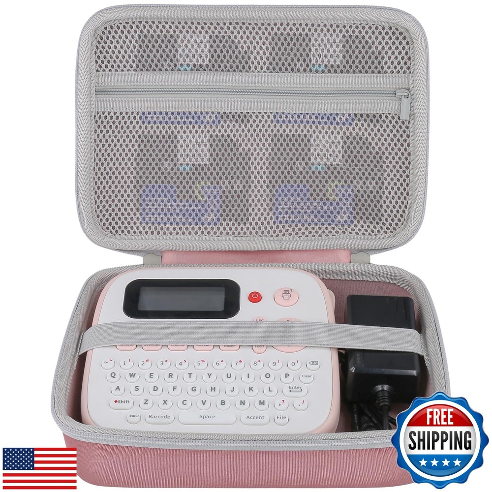 Aenllosi Hard Protective Case for D210S Label Maker with Extra Storage Space Aenllosi Hard Protective Case for D210S Label Maker with Extra Storage Space