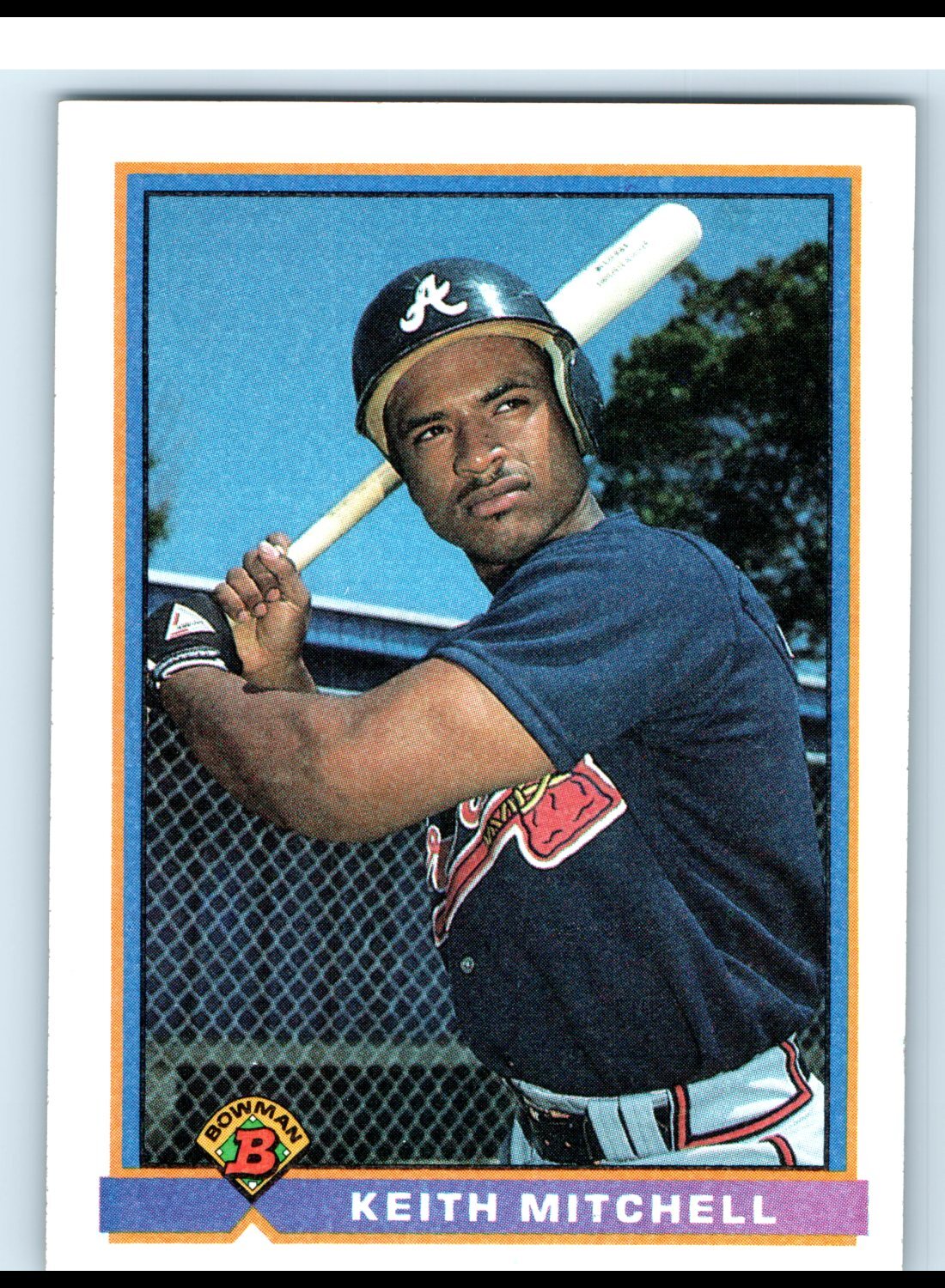 1991 Bowman #575 Keith Mitchell Near Mint