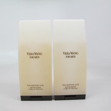 VERA WANG FOR MEN 100 ml/ 3.4 oz Bath Body Wash 2 COUNT