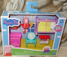 Peppa Pig-BEDTIME WITH PEPPA-Bedroom Play Set New in box
