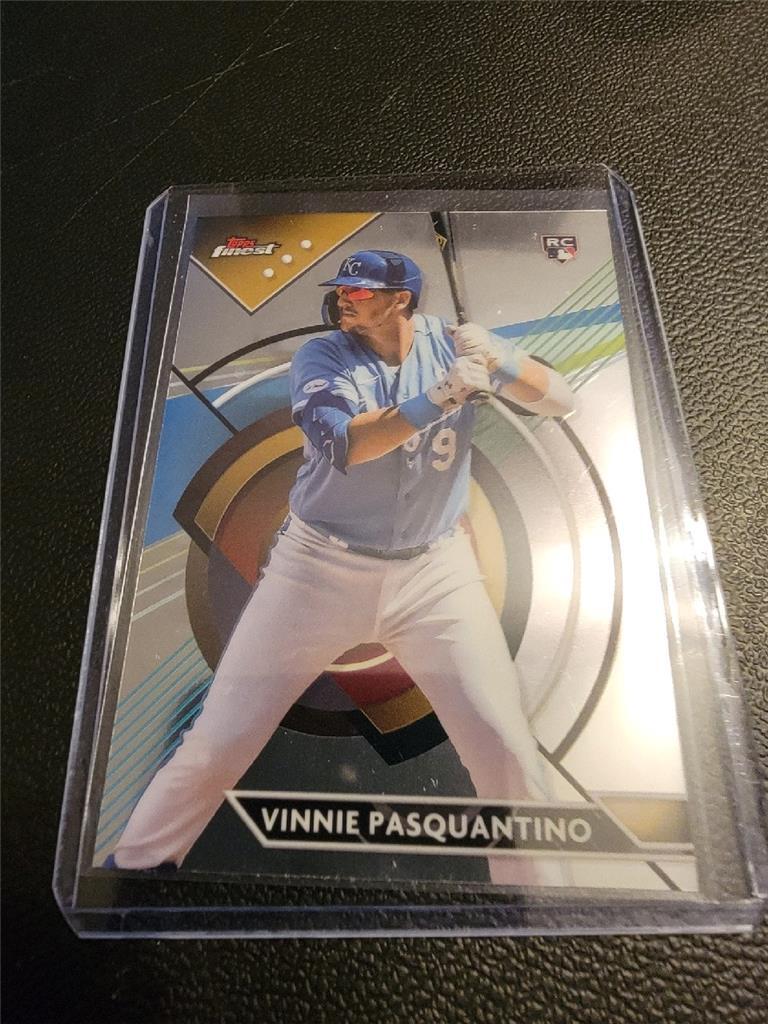 2023 Topps Finest #65 - Vinnie Pasquantino - KC Royals Rookie RC