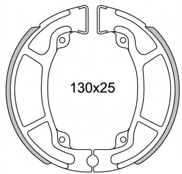 Bremsbacken Hinten FüR Honda Pcx A Abs E5 125 2021-image