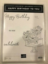 Stampin' Up Happy Birthday To You Stamp Set - New