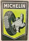 TIN SIGN 8x12 Michelin man tires rubber automobile mechanic garage workshop A24