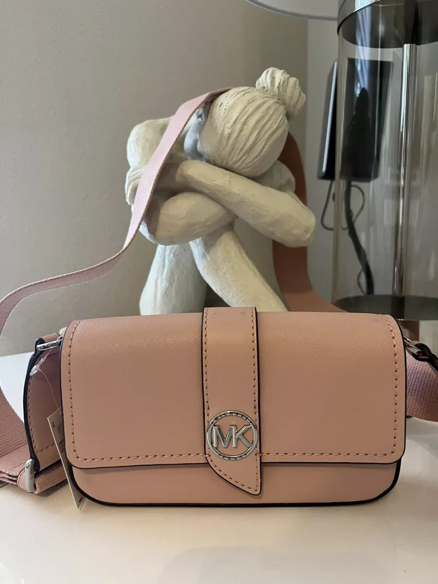 Michael Kors Greenwich Extra Small Saffiano Leather Sling Crossbody Bag  $198Pink