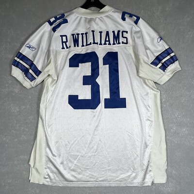 Reebok NFL Dallas Cowboys Roy Williams #31 White Football Jersey