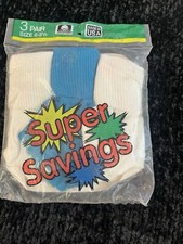 Vintage Super Savings Cotton Natural Blend Youth Sock