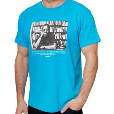 The Phluid Project Men s Graphic T-Shirt Turquoise Size S NWT