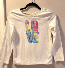 The Children's Place Sweater Long Sleeve white Size 10-12