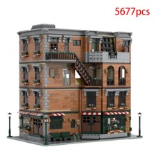 Friends Big Bang Apartment MOC Modular Buildi...
