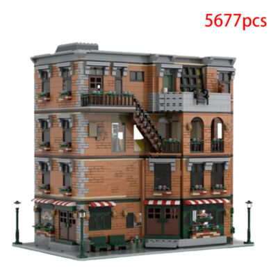 Friends Big Bang Apartment MOC Modular Building Blocks Toy Set 5677pcs