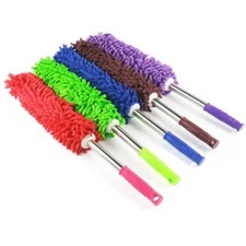 Microfiber Duster EXTENDABLE TELESCOPIC Home Car Dust Cleaning Brush Blinds Fan