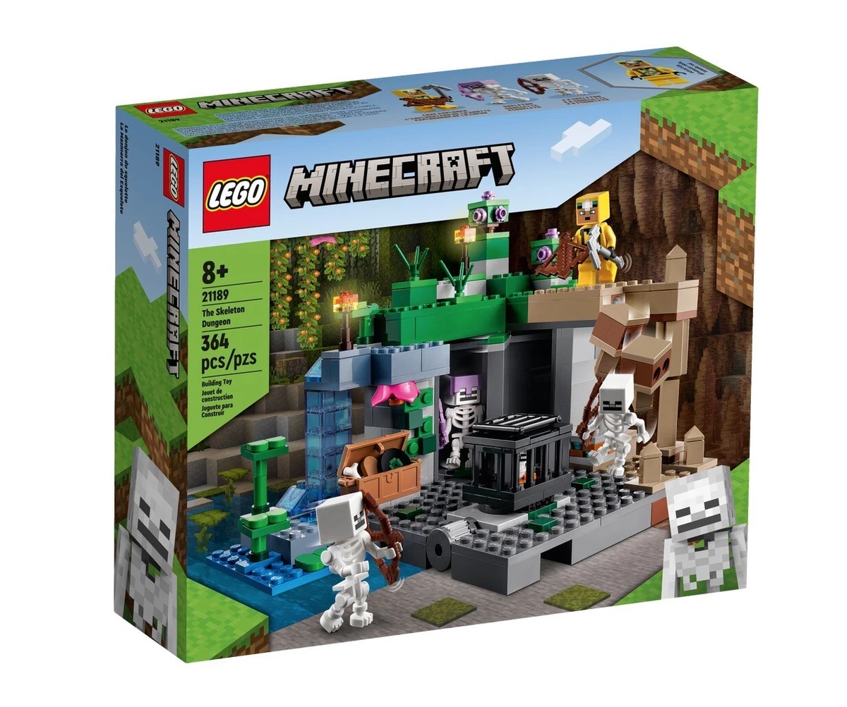 Lego Minecraft The Skeleton Dungeon 21189 BNISB AU Seller