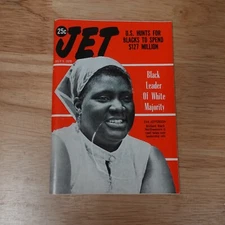 Vintage Jet Magazine July 9, 1970 Eva Jefferson Black History NAACP