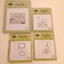 4 Sets Stampin Up Sizzix Big Shot 120983,119277,123130,120902 Flurry Frames