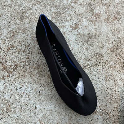 Rothy's The Flat Slip On Shoe Women's Sz US 7 Blk Single Right Shoe Only Amputee