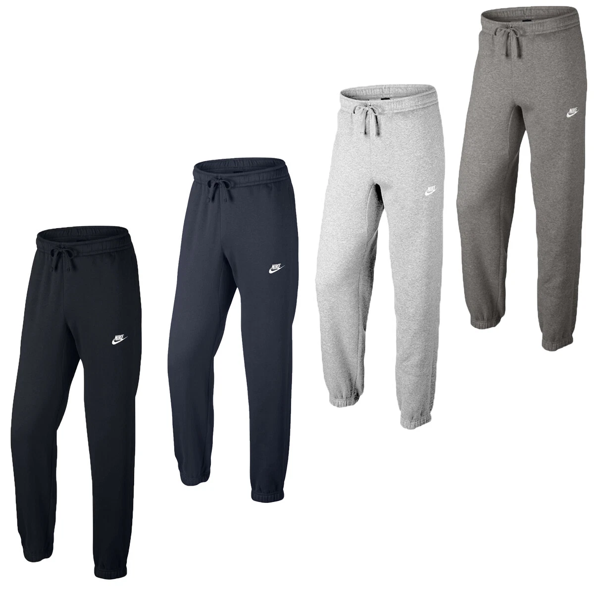 Nike Mens Joggers Sweatpants Fleece Logo Pants Tracksuit Bottoms