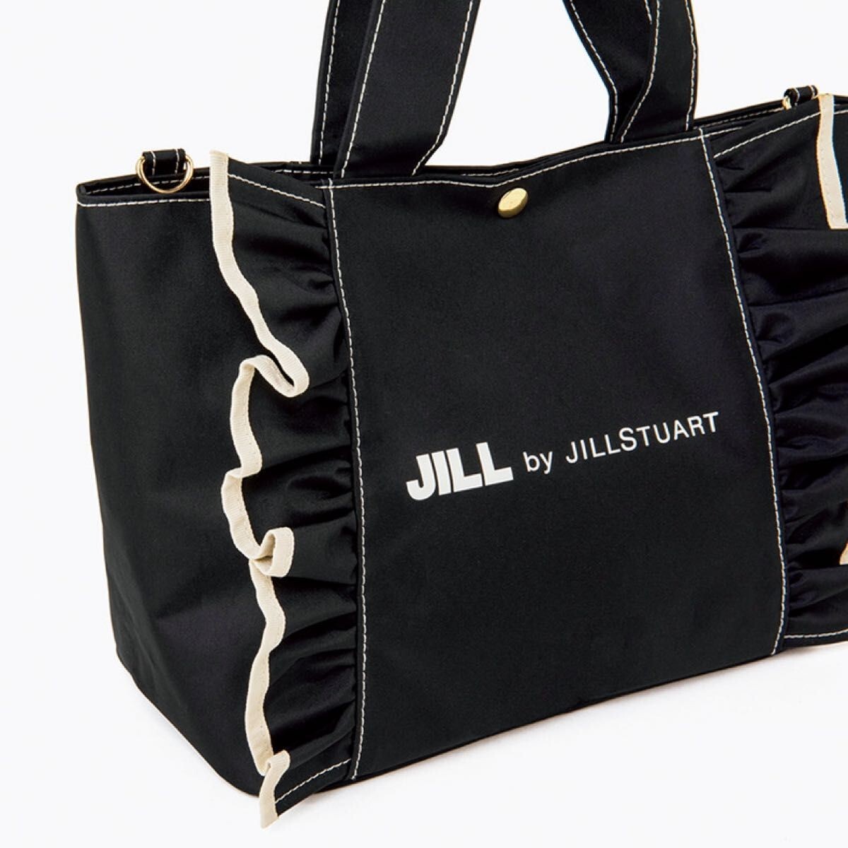 JILL by JILLSTUART frilled tote bag with shoulder strap JILL by JILLSTUART frilled tote bag with shoulder strap