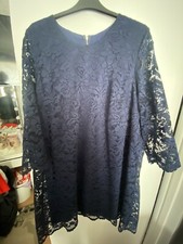Navy Lace Dress Size 22