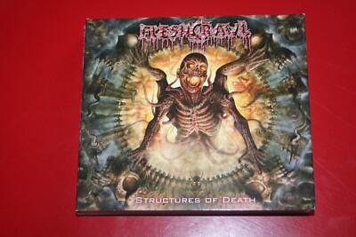 FLESHCRAWL-'' STRUCTURES OF DEATH'' CD 1ST PRESS 2007