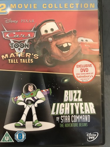 Cars Toon - Mater's Tall Tales/Buzz Lightyear of Star Command DVD (2012 ...