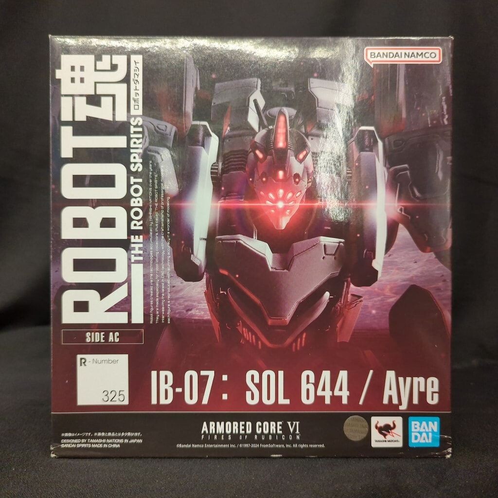 BANDAI - ROBOT魂(SIDE AC) IB-07: SOL 644 / Ayre ARMORED CORE VI FIRES OF RUBICON(アーマード・コア6 ファイアーズ オブ ルビコン) 完成品 可動フィギュア バンダイスピリッツ ARMORED CORE VI FIRES OF RUBICON - ROBOT SPIRITS IB-07: SOL