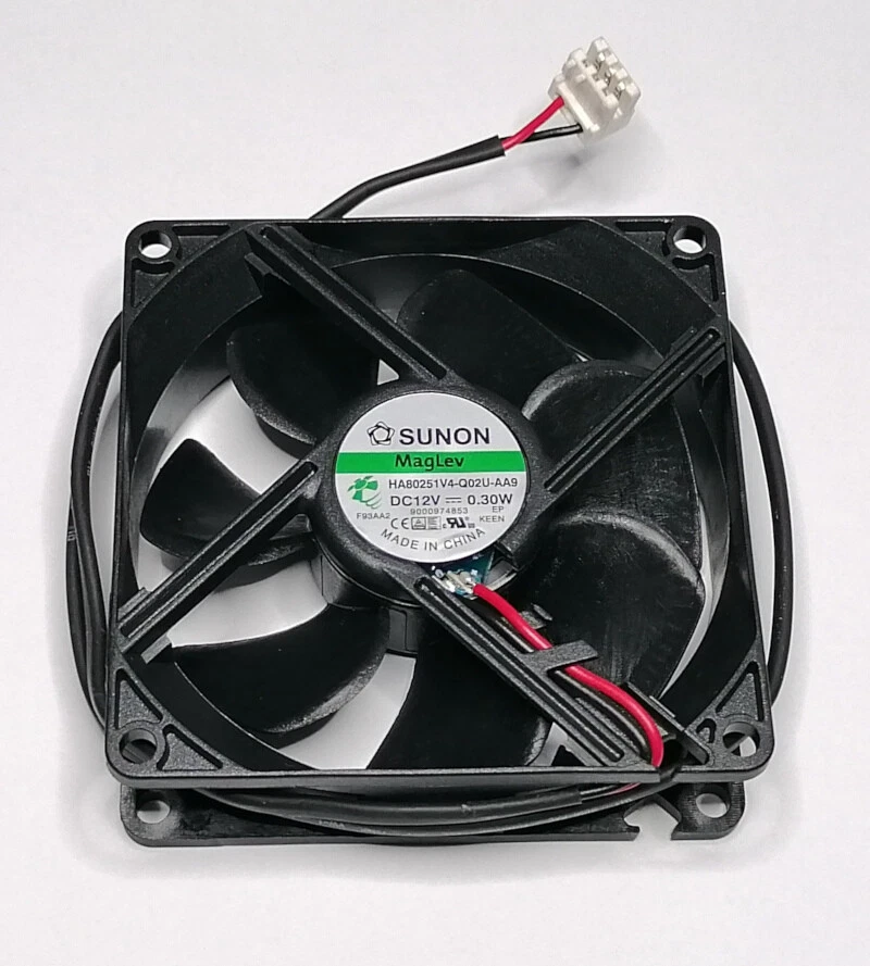 Sunon HA80251V4-Q02U-AA9 Axial-Lüfter 12V DC 0,3W 80x80x25mm 27m³/h 10dB(A) Le