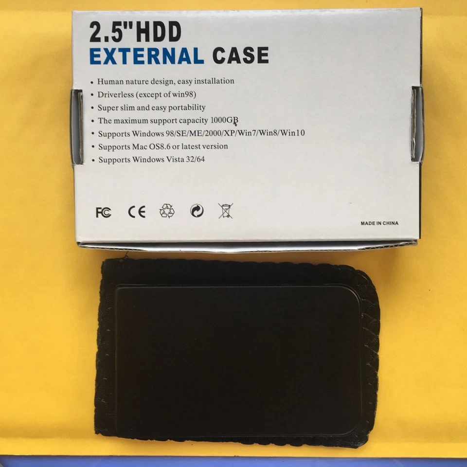 NEW Black 2.5" 160 GB Portable External Hard Drive HDD USB 2.0 - Image 4 of 4