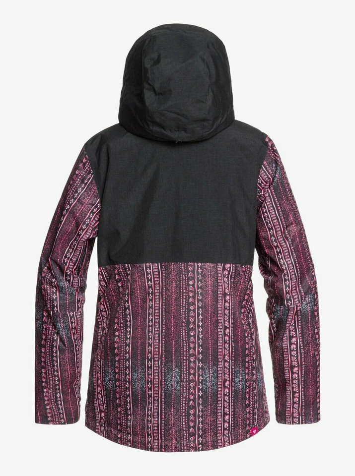 Roxy Jetty Block Snow Jacket Coat in True Black Don’t Be Shy Size S NWT - Image 4 of 4