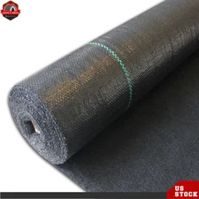 3×300FT 3.2oz PE Weed Barrier Landscape Fabric Durable Garden Block Cover Mat