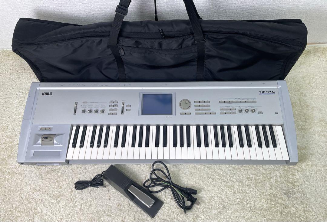 Korg Triton 61-Key Keyboard Synthesizer Sampler Tested/working | eBay