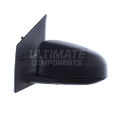 Peugeot 108 2014-2022 Cable Wing Door Mirror Passengers Side Left Black Textured