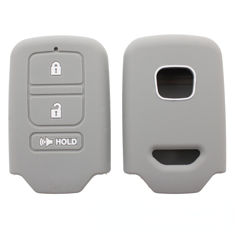 Silica Gel Remote Key Fob Case Cover Holder Shell For Honda Fit Civic