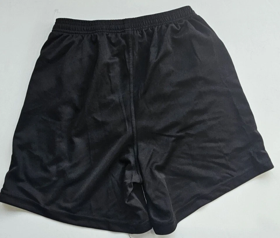 Pantalones Cortos de Fútbol UMBRO Big Boy's YXL Juveniles XL Negros Unisex City Short Nuevos con Etiquetas Foto 2 de 2