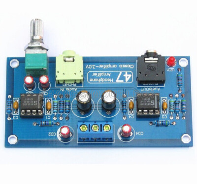 DC 9-15V Portable Headphone Amplifier Board Kit AMP Module For Classic 47