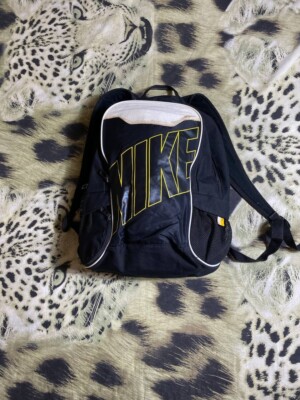 【希少】Vintage Nike Center Swoosh Backpack Vintage Nike Center Swoosh Backpack Black Y2K | eBay