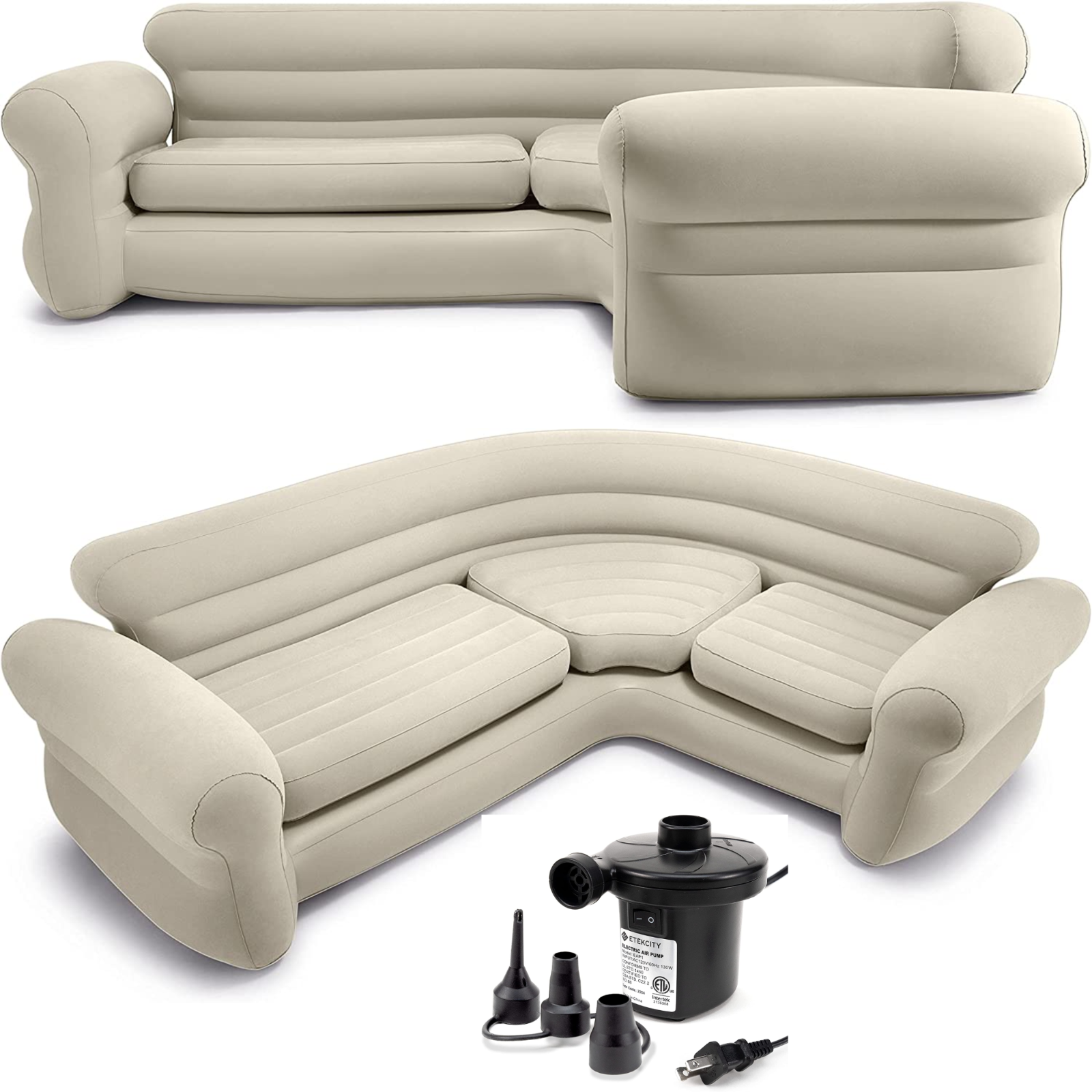 Inflatable Sofa Air Bed Couch Baci Living Room