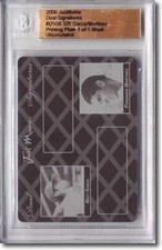 Matt GARZA * Fernando Martinez * Rookie Printing Press Plate BGS 1/1