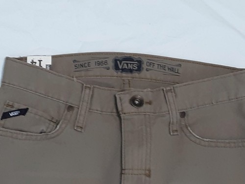 Vans "Off The Wall" Boy's Slimbo Fit Size 14 Tan/Dirt Straight Leg Jeans- NWT - Picture 5 of 5