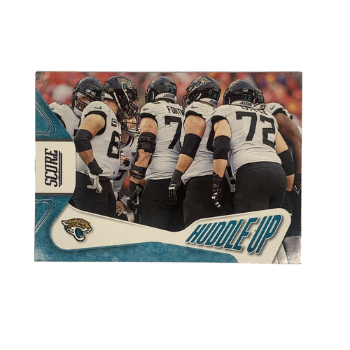 2023 Score Football Jacksonville Jaguars Huddle Up Card 8 Insert eBay