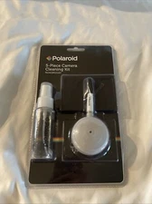 Polaroid 5 Piece Camera Cleaning Kit with Cleaning Solution, Micofiber Cloth