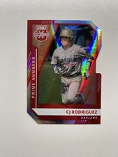 CJ Rodriguez 2021 Panini Elite Extra Edition Prime Numbers /198 Die Cut C 158